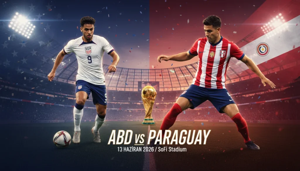 2026 Dünya Kupası: D Grubunda ABD ve Paraguay Kozlarını Paylaşıyor