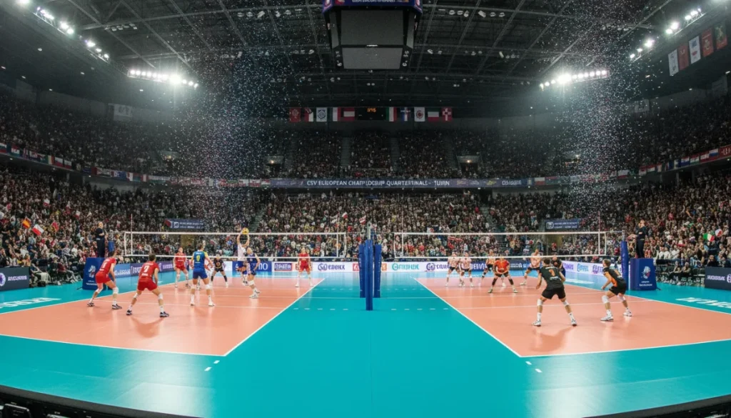 2026 Avrupa Voleybol Şampiyonası: Torino’da Devler Yarı Final İçin Parkeye Çıkıyor
