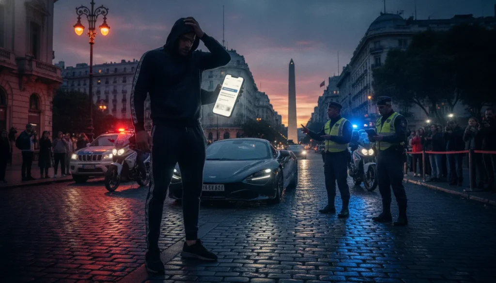 Mauro Icardi’nin Ehliyetine El Konuldu: Arjantin’de Trafik Krizi