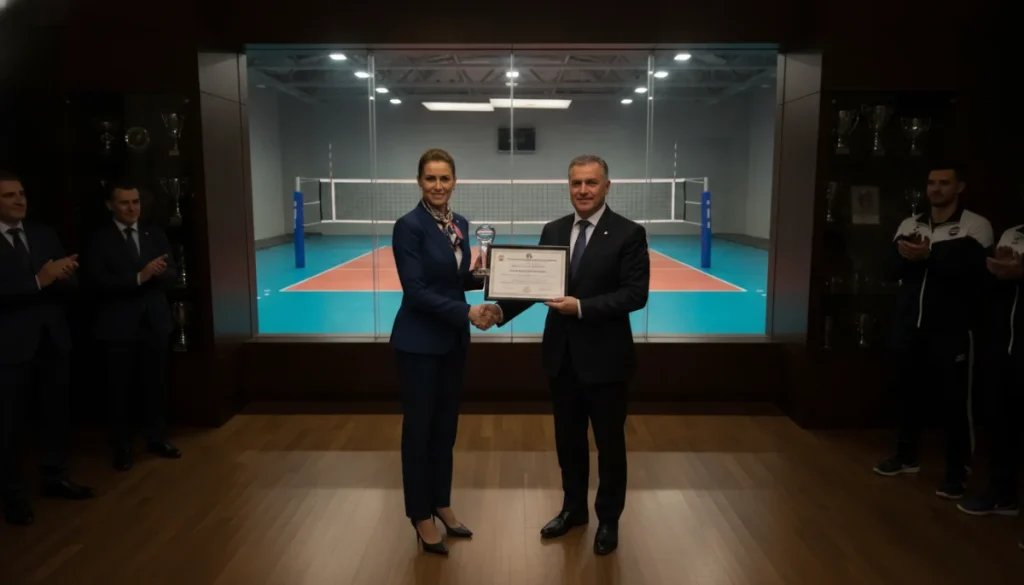 Türk Voleybolunun Gelişiminde Büyük Emek: TVF’den Bahar Mert’e Teşekkür